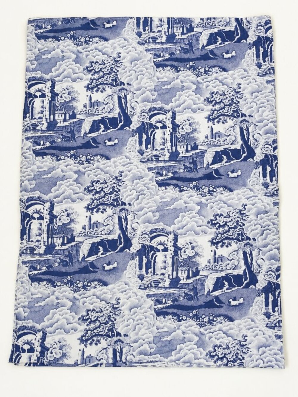 TABLECLOTH Lavender Purple Toile de Jouy French Country Rectangular 68 x 51